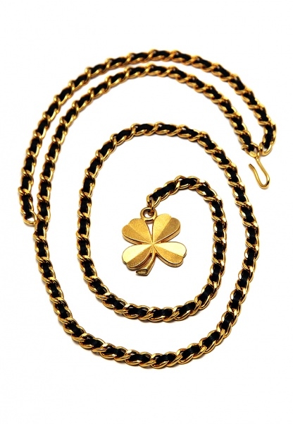 Chanel Clover Leaf Belt/Necklace