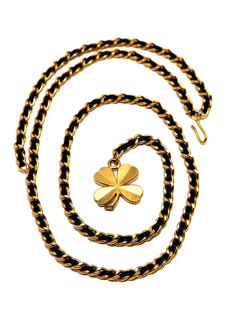 Chanel Clover Leaf Belt/Necklace