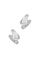 Givenchy silver clip-on earrings