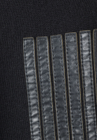 Chanel Black Vest With Leather