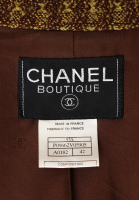 Chanel Jacket With Leather Trim