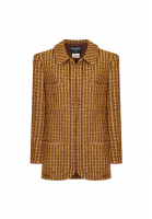 Chanel Jacket With Leather Trim