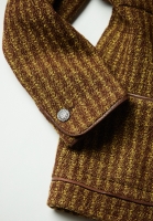 Chanel Jacket With Leather Trim