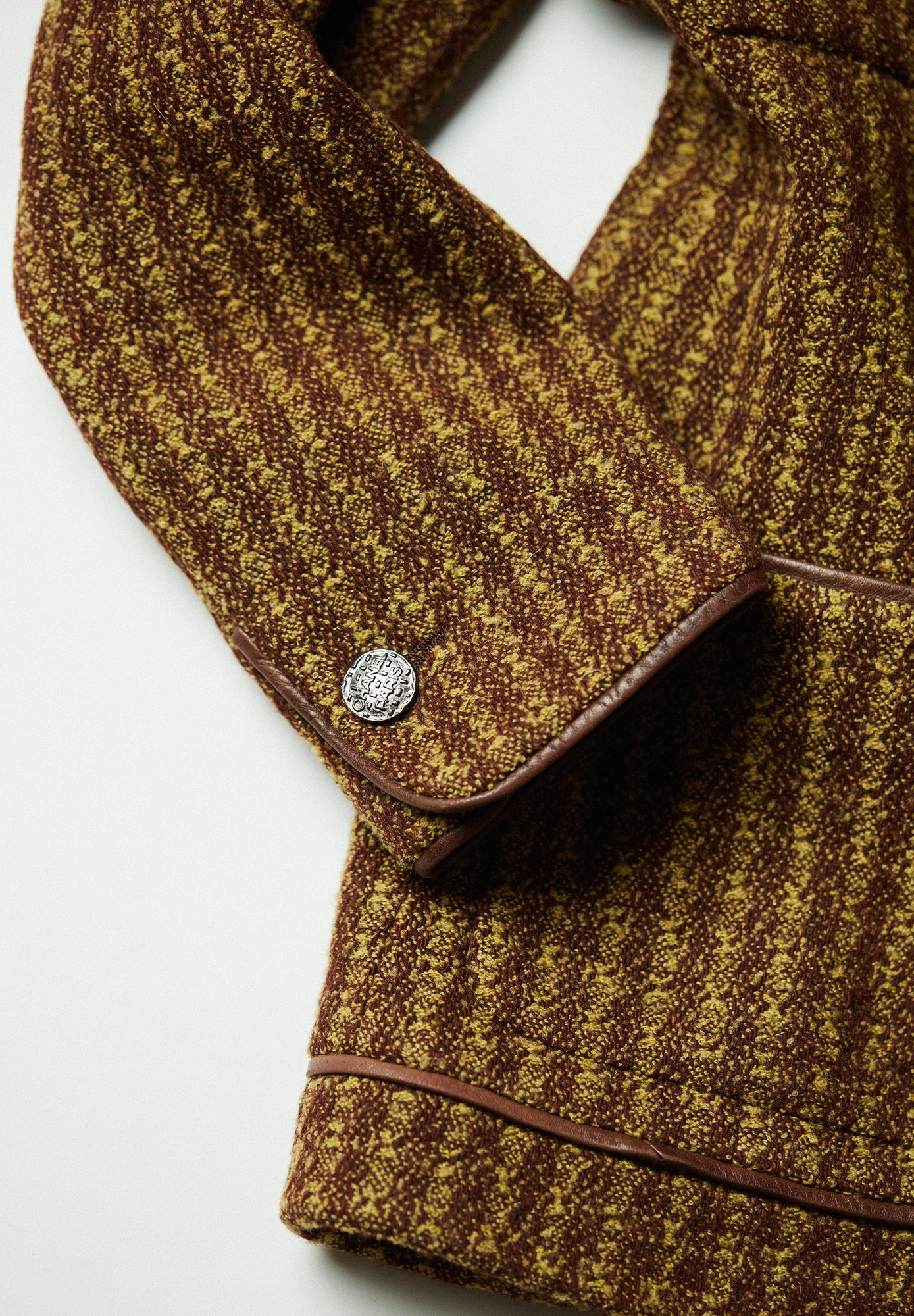 Chanel Jacket With Leather Trim