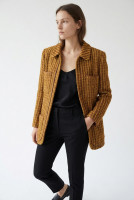 Chanel Jacket With Leather Trim