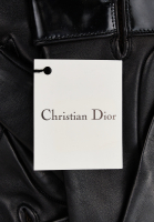 Christian Dior Logo Leather Gloves