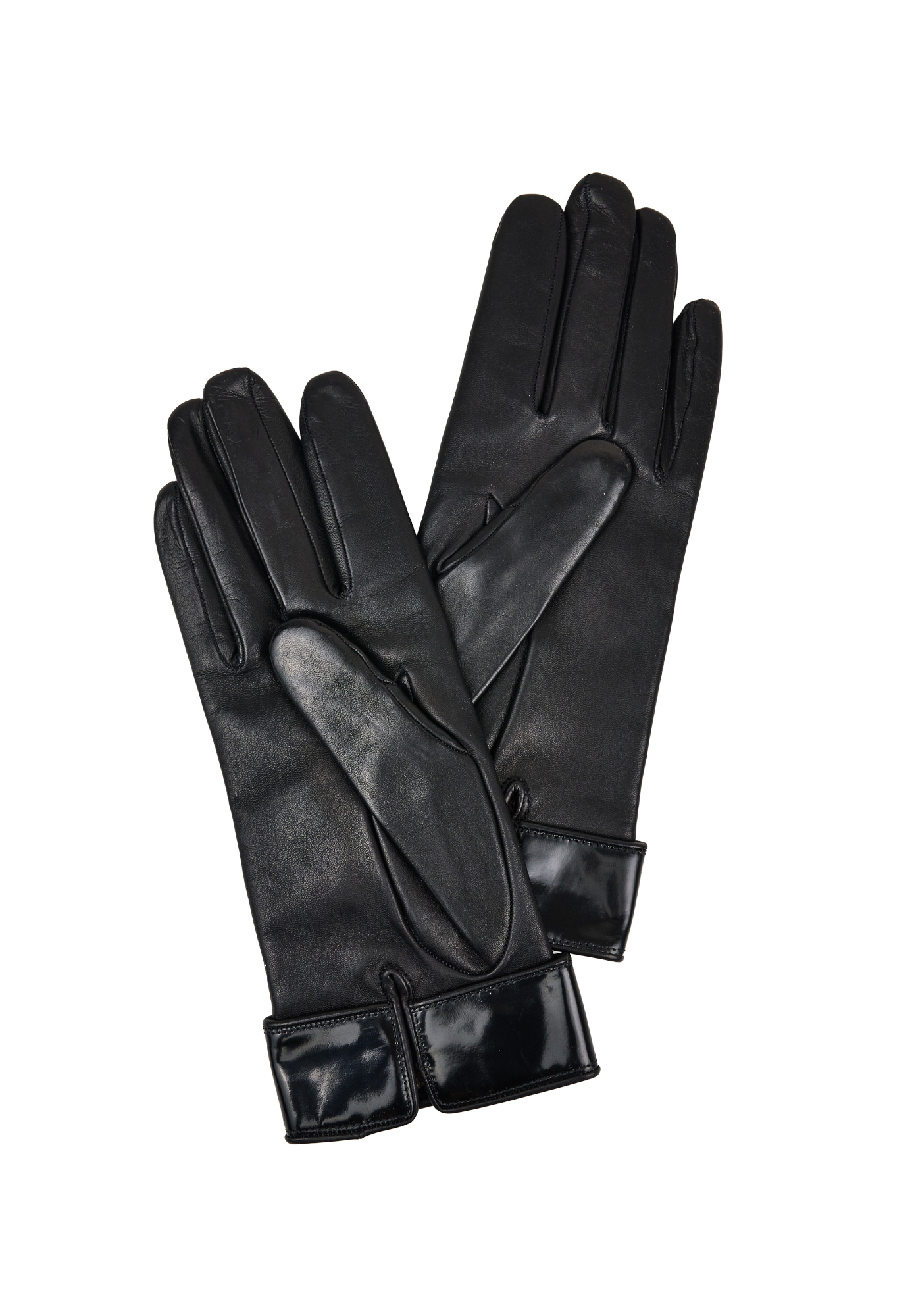 Christian Dior Logo Leather Gloves