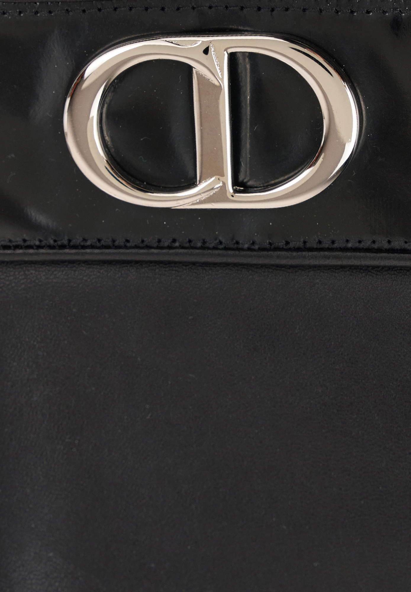 Christian Dior Logo Leather Gloves