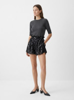 Valentino Black Sequin Shorts