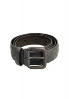 Bottega Veneta Grey Leather Belt
