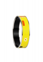 Hermès Abstract Print Enamel Bracelet