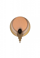 Vintage Black Cabochon Scarf Clip