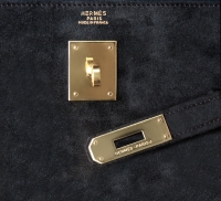 Hermès Kelly Suede Bag