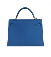Hermès Kelly 32 Epsom Mykonos Bag
