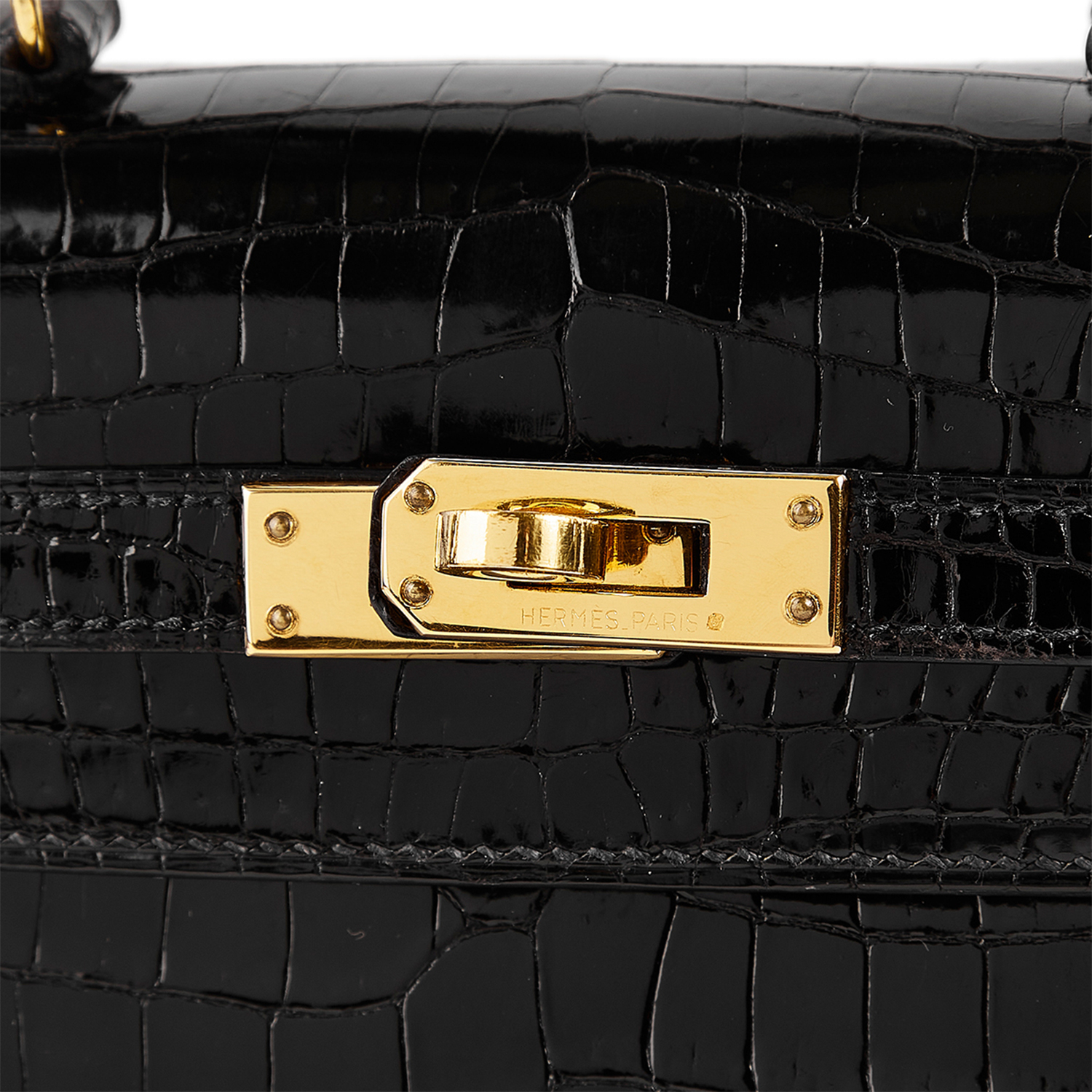Hermès Mini Kelly 20 Crocodile Porosus Bag