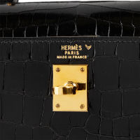 Hermès Mini Kelly 20 Crocodile Porosus Bag