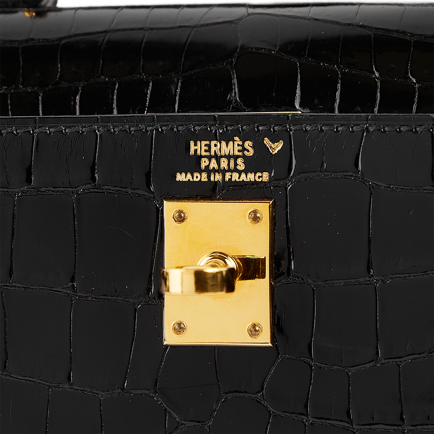 Hermès Mini Kelly 20 Crocodile Porosus Bag