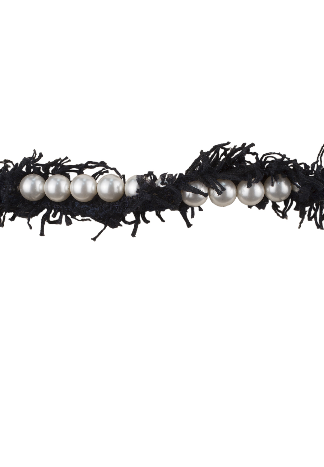 Lanvin Pearl Fringed Necklace