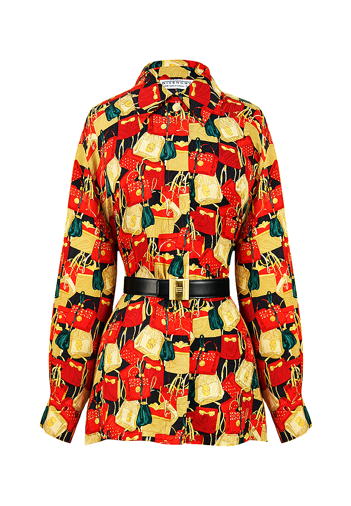 Givenchy Silk Blouse With Print