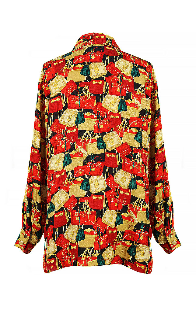 Givenchy Silk Blouse With Print