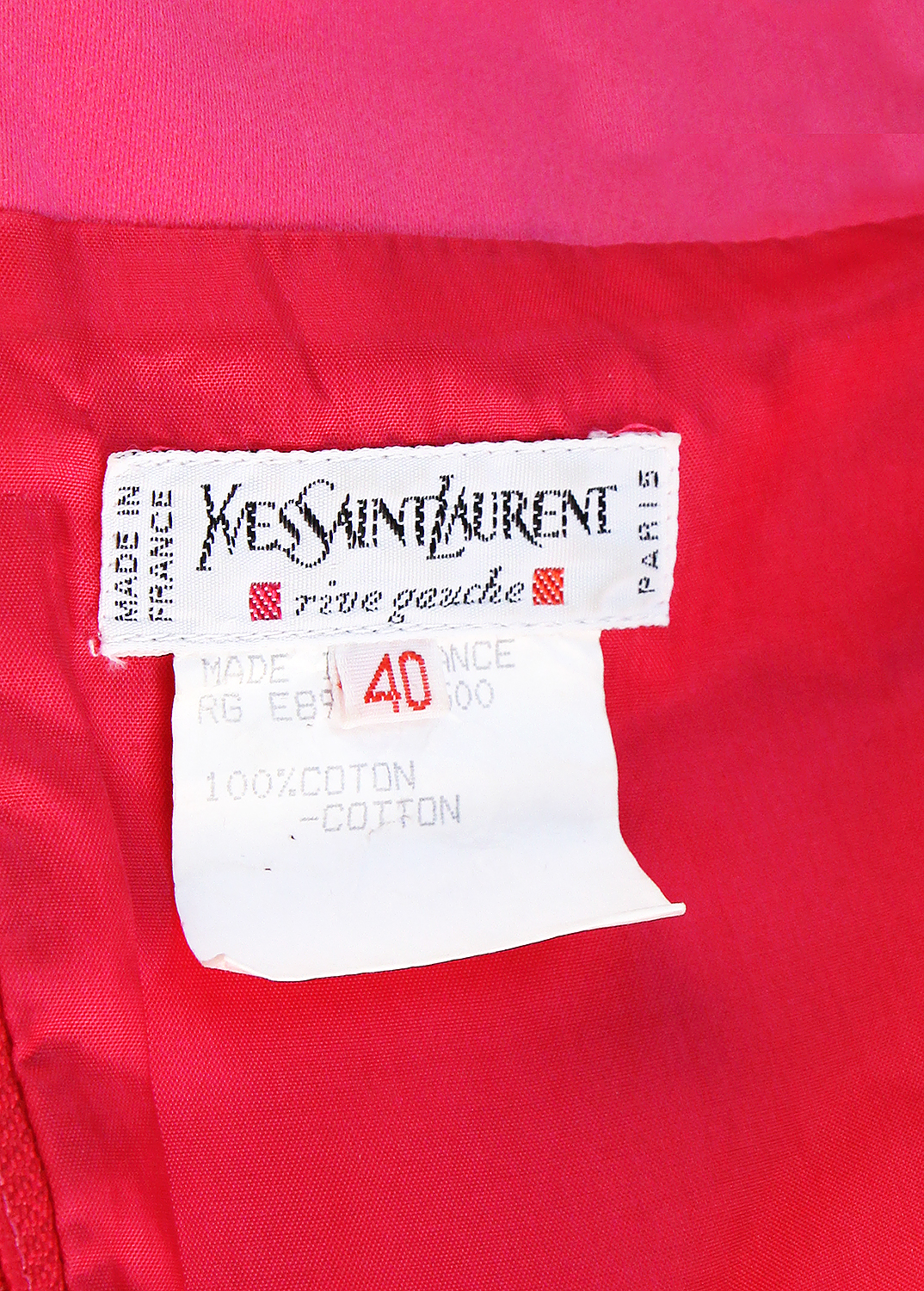 Yves Saint Laurent Pink Dress