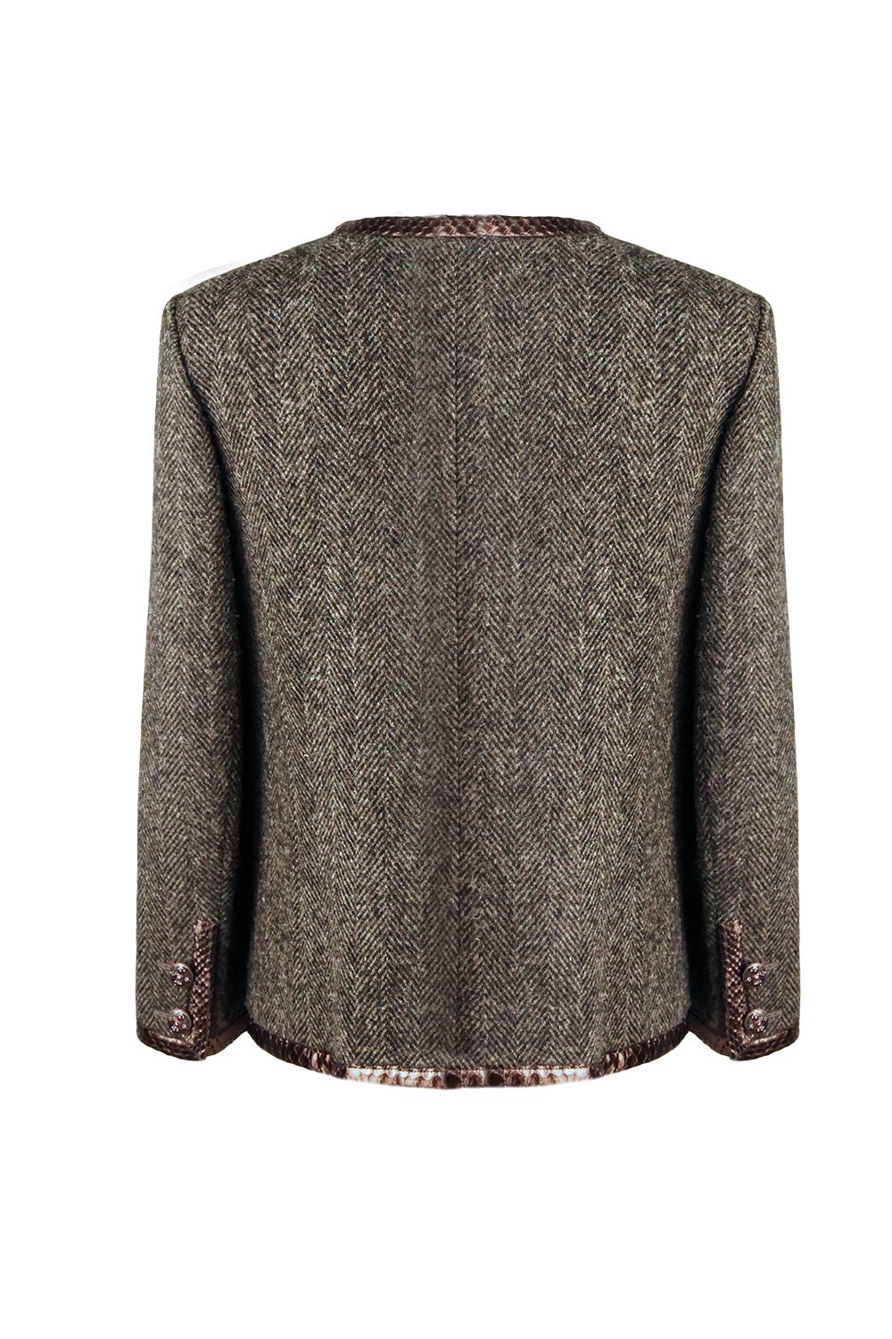 Chanel Patch Pockets Wool Jacket