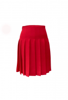 Prada Red Skirt 