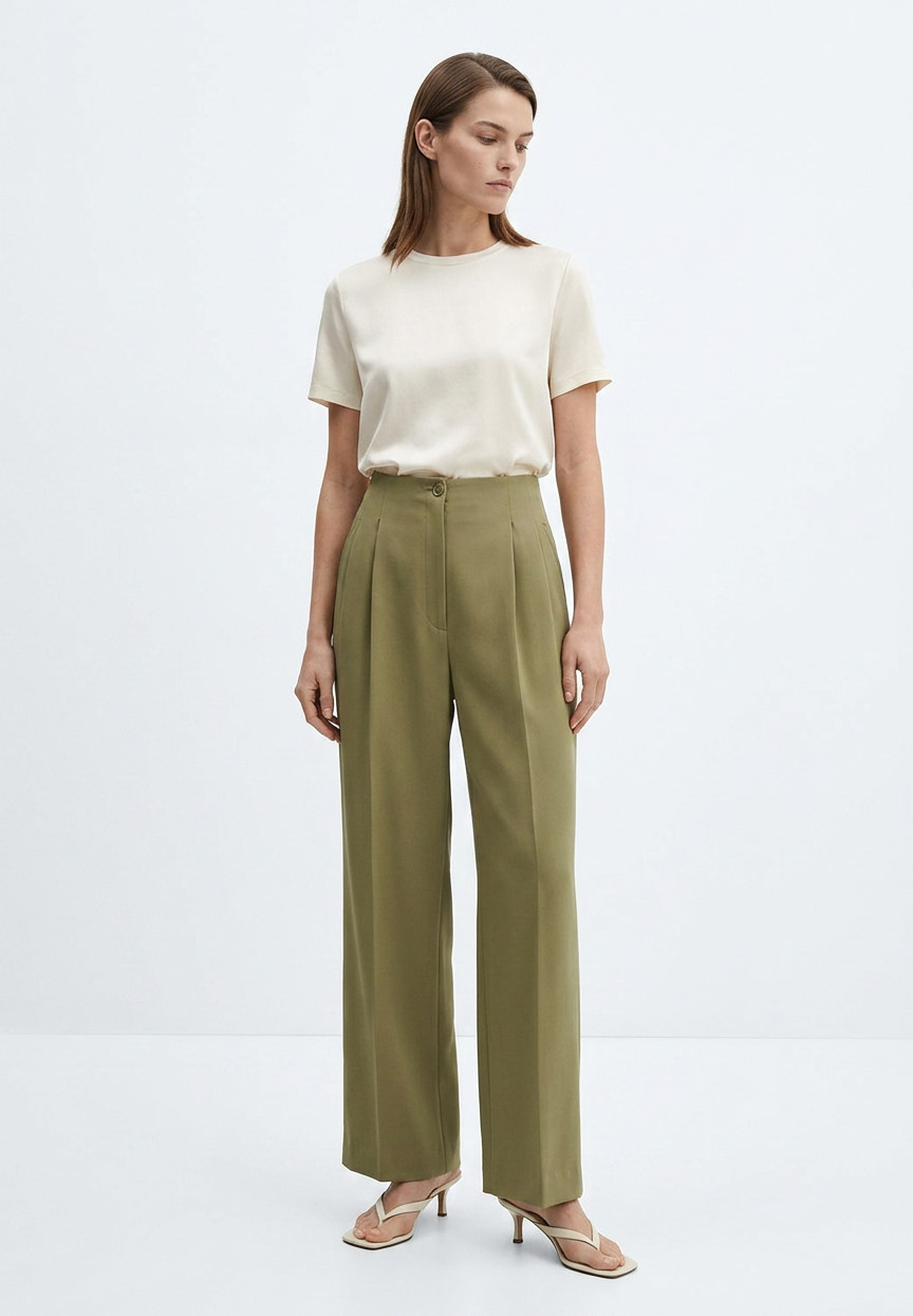 Gianfranco Ferre Green Trousers
