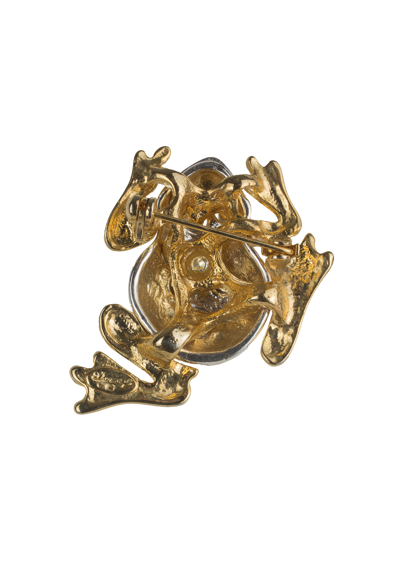Frog Shaped Brooch