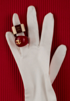 Chanel Square Logo Ring