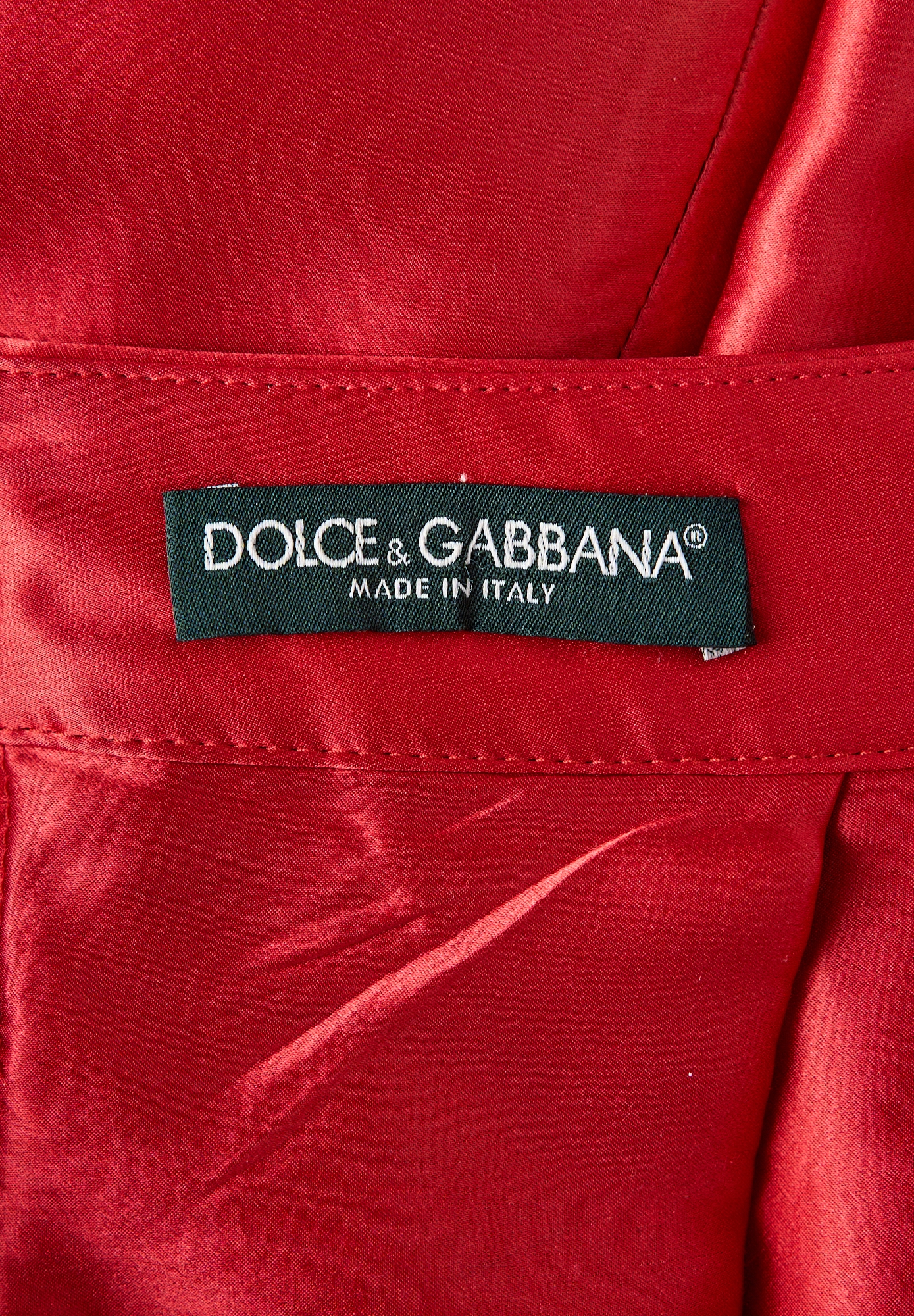 Dolce&Gabbana Red Skirt