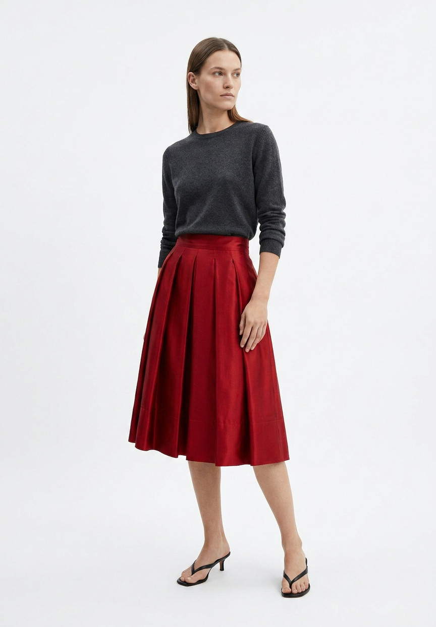Dolce&Gabbana Red Skirt