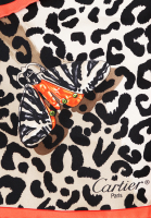 Cartier Panthère et Papillon Silk Scarf