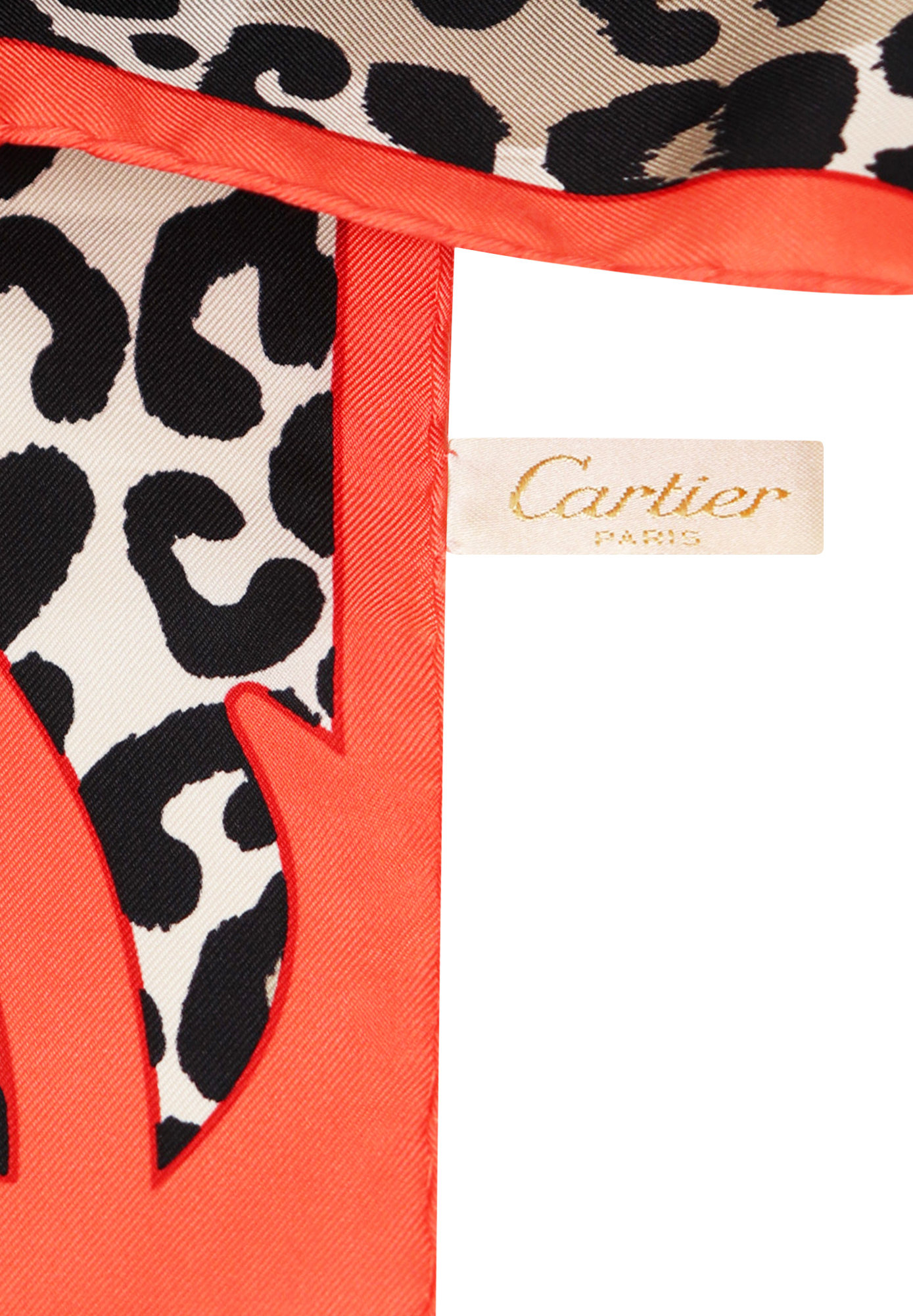 Cartier Panthère et Papillon Silk Scarf