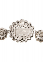 Miu Miu Bracelet with Multicolored Crystals