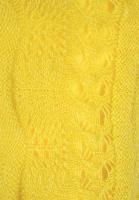 John Galliano Yellow Knit Dress