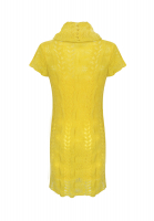John Galliano Yellow Knit Dress