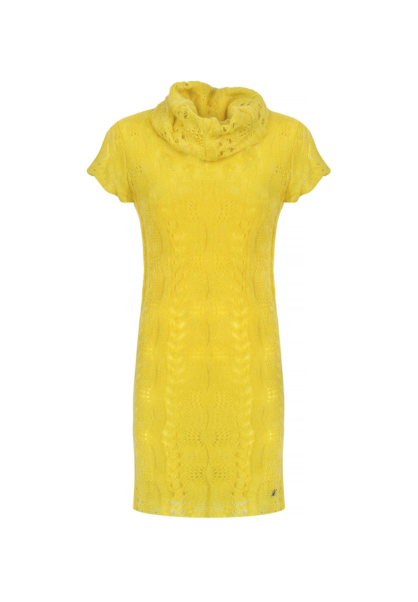 John Galliano Yellow Knit Dress