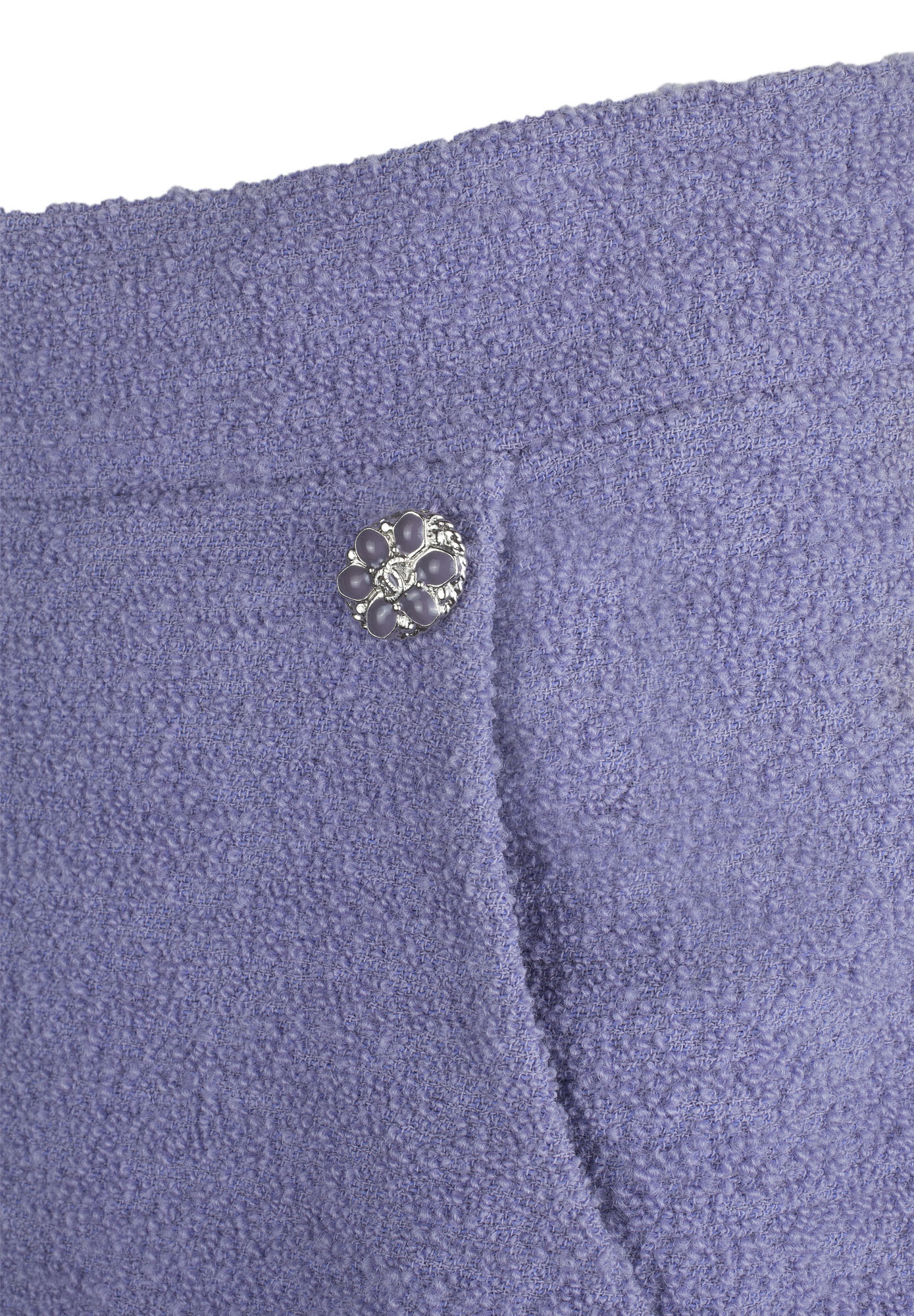 Chanel Lilac Midi Skirt