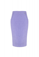 Chanel Lilac Midi Skirt