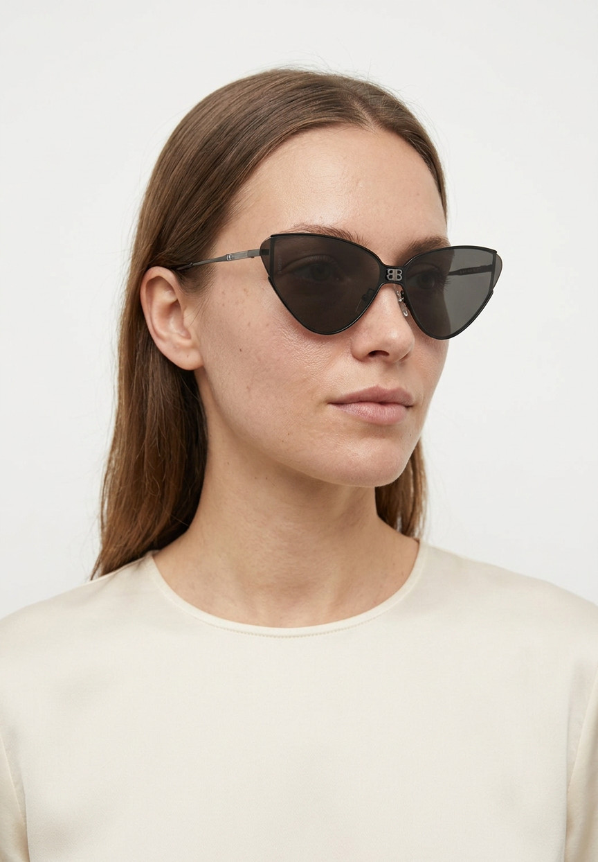 Balenciaga Black Sunglasses