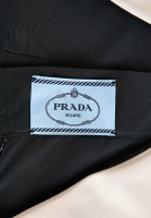 Prada White Collar Dress