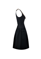 Prada White Collar Dress