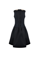 Prada White Collar Dress