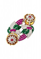 Coro Duettes Transformer Brooch