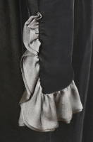 Yves Saint Laurent Black Velvet Dress