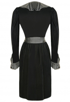 Yves Saint Laurent Black Velvet Dress