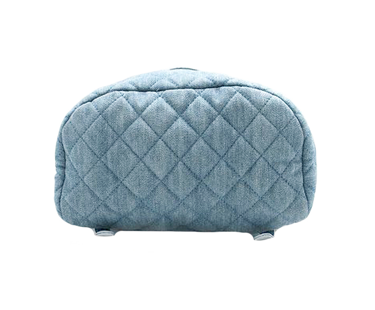 Chanel Denim Quilted Backpack