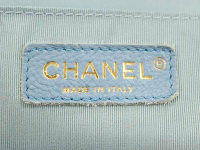 Chanel Denim Quilted Backpack