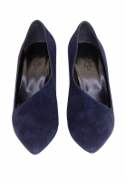 Hermès Suede High-Heeled Shoes